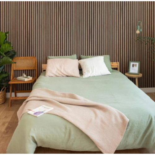Premium Acoustic Slatted Wall Panel – Multiple Colours