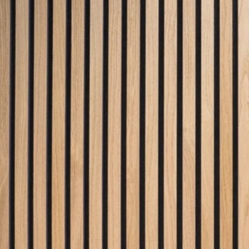 Premium Acoustic Slatted Wall Panel – Multiple Colours