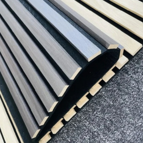 Premium Acoustic Slatted Wall Panel – Multiple Colours