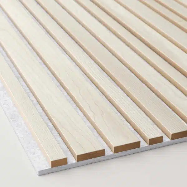 Premium Acoustic Slatted Wall Panel – Multiple Colours